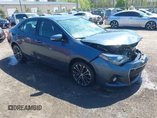 2016 Toyota Corolla L with VIN 2T1BURHEXGC699963, listed as a IAAI auction lot 41999743 with 71,633 mi miles. Bid and sale history available at carsss.com. Image 1.