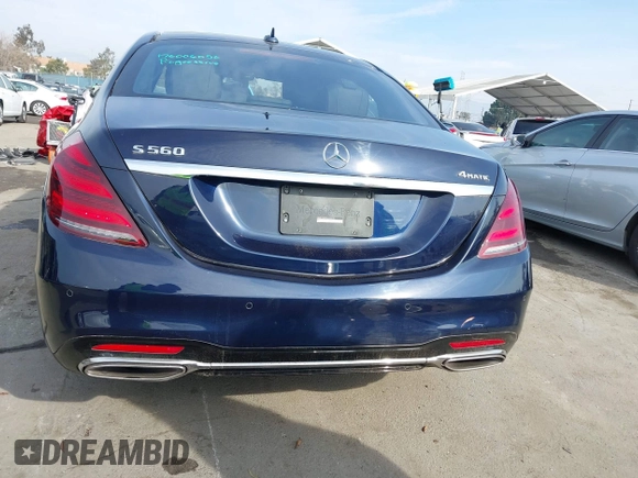 2019 Mercedes-Benz S 560 with VIN WDDUG8GB2KA429212, listed as a IAAI auction lot 41473457 with 53,843 mi miles and . Bid and sale history available at DreamBid. Image 17.