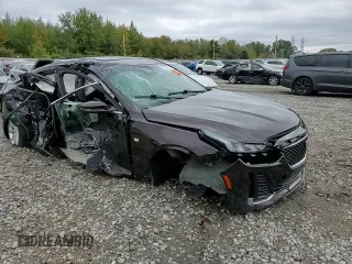 2021 Cadillac CT5 Luxury with VIN 1G6DW5RK0M0118012, listed as a Copart auction lot 78500434 with Not Provided miles and Salvage Title. Bid and sale history available at DreamBid. Image 11.