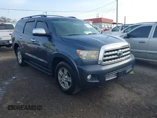 2008 Toyota Sequoia Ltd with VIN 5TDZY68A48S004805, listed as a IAAI auction lot 41766525 with 213,433 mi miles. Bid and sale history available at carsss.com. Image 1.