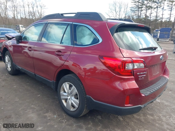 2016 Subaru Outback 2.5i with VIN 4S4BSAAC0G3237173, listed as a IAAI auction lot 41747210 with 105,491 mi miles. Bid and sale history available at carsss.com. Image 3.