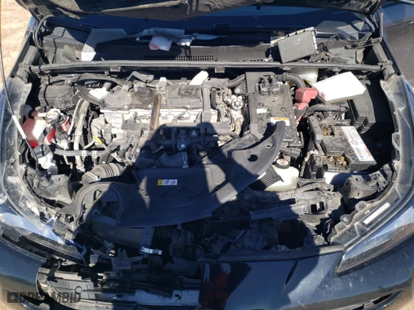 2022 Toyota Prius L Eco with VIN JTDKAMFU6N3157707, listed as a Copart auction lot 43659145 with 73,588 mi miles and Salvage Title. Bid and sale history available at carsss.com. Image 11.