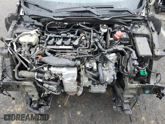 2020 Honda Civic Sedan EX-L with VIN 19XFC1F73LE214780, listed as a Copart auction lot 51252205 with Not Provided miles and Salvage Title. Bid and sale history available at carsss.com. Image 11.