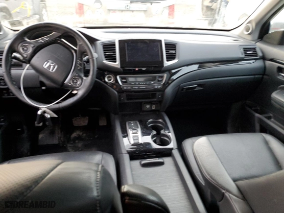 2020 Honda Ridgeline RTL-E with VIN 5FPYK3F73LB001479, listed as a Copart auction lot 44435135 with 0 mi miles and Salvage Title. Bid and sale history available at carsss.com. Image 8.