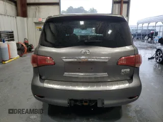 2016 Infiniti QX80 with VIN JN8AZ2NE8G9120469, listed as a Copart auction lot 73436594 with 216,678 mi miles and Salvage Title. Bid and sale history available at carsss.com. Image 6.