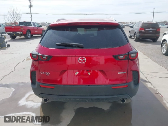 2025 Mazda CX-50 S Preferred with VIN 7MMVABBM3SN344992, listed as a IAAI auction lot 41774143 with 1,910 mi miles and . Bid and sale history available at DreamBid. Image 16.