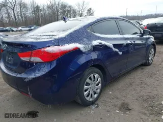2011 Hyundai Elantra GLS PZEV with VIN 5NPDH4AE3BH038615, listed as a IAAI auction lot 41272963 with 107,396 mi miles. Bid and sale history available at carsss.com. Image 4.