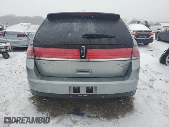 2007 Lincoln MKX with VIN 2LMDU88C37BJ30446, listed as a Copart auction lot 87915185 with 146,658 mi miles and Salvage Title. Bid and sale history available at carsss.com. Image 6.