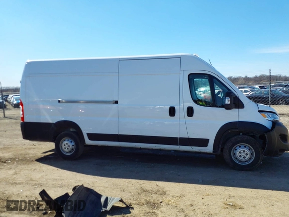 2023 Ram ProMaster Cargo with VIN 3C6MRVJG6PE512967, listed as a IAAI auction lot 41728126 with 102,133 mi miles and . Bid and sale history available at DreamBid. Image 14.