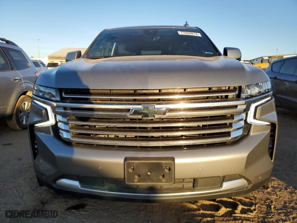 2023 Chevrolet Tahoe High Country with VIN 1GNSKTKL8PR158661, listed as a Copart auction lot 77022814 with 19,943 mi miles and Salvage Title. Bid and sale history available at carsss.com. Image 5.