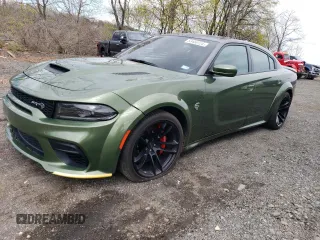 2022 Dodge Charger SRT Hellcat Redeye Widebody Jailbreak with VIN 2C3CDXL91NH194260, listed as a Copart auction lot 53458725 with 9,511 mi miles and Clean Title. Bid and sale history available at carsss.com. Image 1.