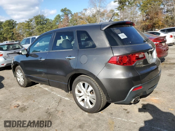 2010 Acura RDX with VIN 5J8TB1H22AA000372, listed as a Copart auction lot 83189334 with 220,824 mi miles and Salvage Title. Bid and sale history available at carsss.com. Image 2.