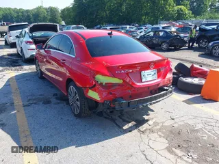 2018 Mercedes-Benz CLA 250 with VIN WDDSJ4EB0JN688003, listed as a IAAI auction lot 42241464 with 132,337 mi miles and . Bid and sale history available at DreamBid. Image 3.
