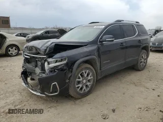 2021 GMC Acadia SLT z VIN 1GKKNULS1MZ158271, wystawiony jako Copart lot #48954615 z przebiegiem 57 761 mil mil oraz Szkody całkowita. Historia ofert i sprzedaży dostępna na DreamBid. Obrazek 1.