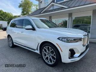 2020 BMW X7 xDrive40i z VIN 5UXCW2C05L9B60363, wystawiony jako Copart lot #59041755 z przebiegiem 89 893 mil mil oraz Czysty tytuł • Clean title. Historia ofert i sprzedaży dostępna na DreamBid. Obrazek 1.