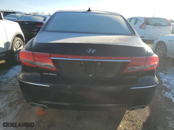 2011 Hyundai Azera Limited with VIN KMHFC4DF6BA551971, listed as a Copart auction lot 88797055 with 140,374 mi miles and Salvage Title. Bid and sale history available at carsss.com. Image 6.