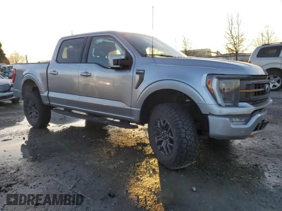 2023 Ford F-150 XL with VIN 1FTEW1E8XPFB14183, listed as a Copart auction lot 41438265 with 20,666 mi miles and Salvage Title. Bid and sale history available at carsss.com. Image 4.