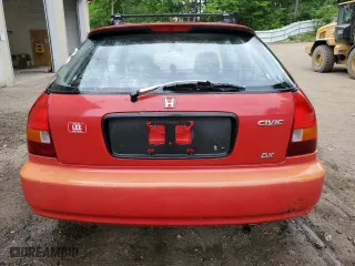 1996 Honda Civic DX with VIN 2HGEJ6348TH125852, listed as a Copart auction lot 87157804 with 93,357 mi miles and Non Repairable. Bid and sale history available at carsss.com. Image 6.
