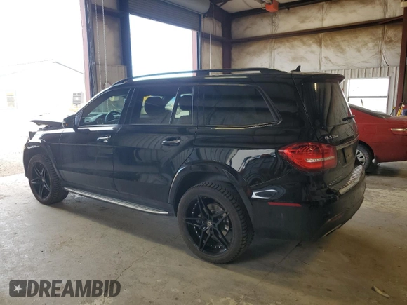 2019 Mercedes-Benz GLS 550 with VIN 4JGDF7DEXKB201499, listed as a Copart auction lot 54590684 with 45,890 mi miles and Salvage title. Bid and sale history available at DreamBid. Image 2.