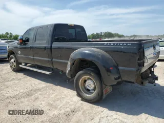 2015 Ford F-350 Lariat with VIN 1FT8W3DT1FEC78179, listed as a Copart auction lot 56387975 with 221,280 mi miles and Salvage title. Bid and sale history available at DreamBid. Image 2.