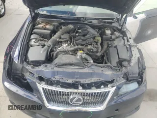 2010 Lexus IS 250 with VIN JTHCF5C27A5041511, listed as a Copart auction lot 57348775 with 125,096 mi miles and Salvage title. Bid and sale history available at DreamBid. Image 11.