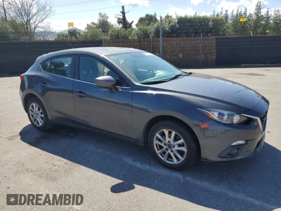 2016 Mazda 3 i Touring with VIN 3MZBM1L75GM264749, listed as a Copart auction lot 49513775 with 79,456 mi miles and Salvage Title. Bid and sale history available at DreamBid. Image 4.