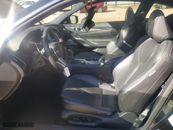 2017 Infiniti Q60 3.0t Premium with VIN JN1EV7EK8HM361560, listed as a Copart auction lot 45396785 with 105,222 mi miles and Salvage Title. Bid and sale history available at carsss.com. Image 7.