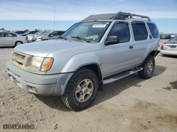 2001 Nissan Xterra XE with VIN 5N1ED28T91C502120, listed as a Copart auction lot 48181475 with 159,310 mi miles and Salvage Title. Bid and sale history available at carsss.com. Image 1.