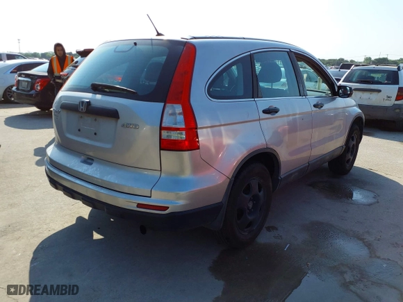 2010 Honda CR-V LX with VIN 5J6RE4H34AL017473, listed as a IAAI auction lot 42050096 with 131,958 mi miles. Bid and sale history available at carsss.com. Image 4.