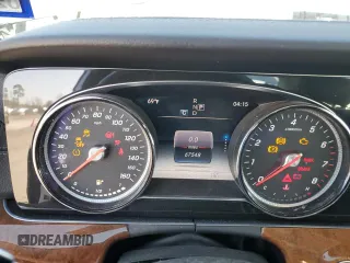 2018 Mercedes-Benz E 300 with VIN WDDZF4KB0JA445173, listed as a Copart auction lot 47932605 with 67,548 mi miles and Salvage Title. Bid and sale history available at DreamBid. Image 9.