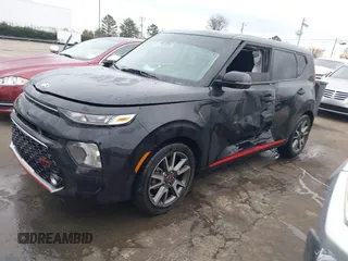 2021 Kia Soul GT-Line with VIN KNDJ63AU5M7126972, listed as a IAAI auction lot 41276835 with 22,195 mi miles and . Bid and sale history available at DreamBid. Image 19.