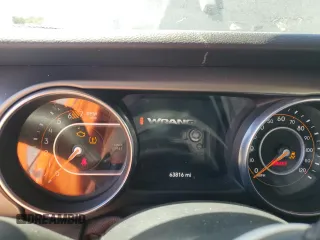 2020 Jeep Wrangler Unlimited Sport S with VIN 1C4HJXDN9LW164413, listed as a Copart auction lot 55100385 with 63,816 mi miles and Salvage title. Bid and sale history available at DreamBid. Image 9.