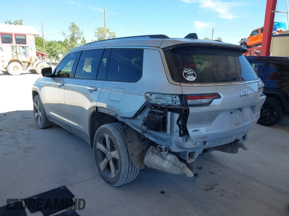 2022 Jeep Grand Cherokee Limited z VIN 1C4RJJBG1N8521340, wystawiony jako IAAI lot #41854441 z przebiegiem 58 354 mil mil oraz . Historia ofert i sprzedaży dostępna na DreamBid. Obrazek 3.