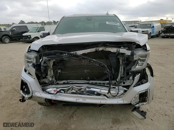 2021 GMC Sierra 1500 SLT with VIN 3GTU9DED1MG256465, listed as a Copart auction lot 44262085 with 54,772 mi miles and Salvage Title. Bid and sale history available at carsss.com. Image 12.