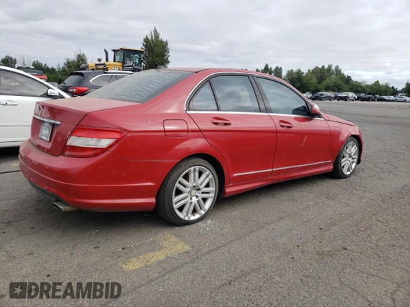 2009 Mercedes-Benz C 300 Sport z VIN WDDGF54X69R072286, wystawiony jako Copart lot #60704935 z przebiegiem Nie podano mil oraz Czysty tytuł • Clean title. Historia ofert i sprzedaży dostępna na DreamBid. Obrazek 3.