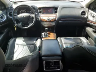 2014 Infiniti QX60 with VIN 5N1AL0MN8EC545432, listed as a Copart auction lot 63091435 with 156,113 mi miles and Salvage title. Bid and sale history available at DreamBid. Image 8.