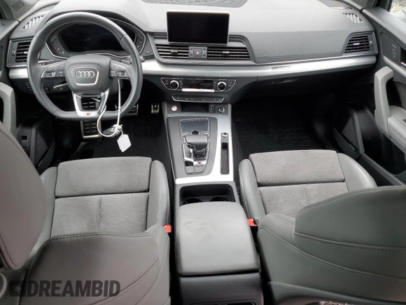 2020 Audi SQ5 Premium Plus with VIN WA1B4AFY3L2019337, listed as a Copart auction lot 52568604 with 50,777 mi miles and . Bid and sale history available at DreamBid. Image 8.