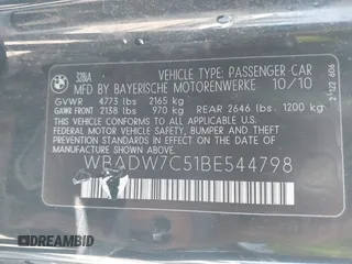 2011 BMW 3 Series 328i z VIN WBADW7C51BE544798, wystawiony jako IAAI lot #42270684 z przebiegiem 153 909 mil mil oraz . Historia ofert i sprzedaży dostępna na DreamBid. Obrazek 9.
