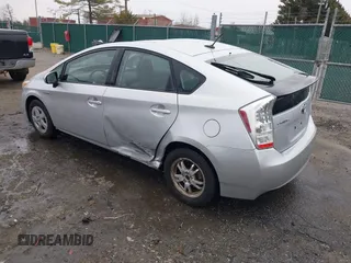 2010 Toyota Prius II with VIN JTDKN3DU8A0228564, listed as a IAAI auction lot 41795365 with 160,578 mi miles. Bid and sale history available at carsss.com. Image 3.