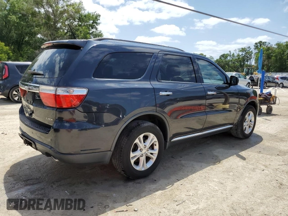 2013 Dodge Durango Crew with VIN 1C4SDHDT3DC679153, listed as a Copart auction lot 54472645 with 167,068 mi miles and Salvage Title. Bid and sale history available at DreamBid. Image 3.