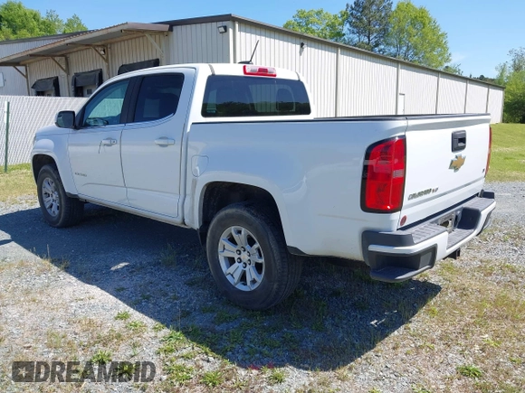 2018 Chevrolet Colorado 2WD LT with VIN 1GCGSCEN5J1247931, listed as a IAAI auction lot 42065218 with 206,535 mi miles and . Bid and sale history available at DreamBid. Image 3.