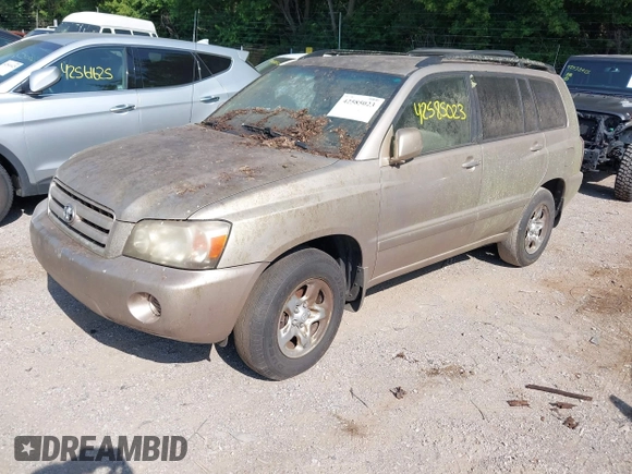 2004 Toyota Highlander with VIN JTEGD21A040091908, listed as a IAAI auction lot 42585023 with 176,513 mi miles and . Bid and sale history available at DreamBid. Image 2.