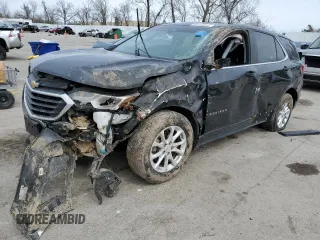 2021 Chevrolet Equinox LT with VIN 3GNAXKEVXML305411, listed as a Copart auction lot 50149615 with 86,147 mi miles and Salvage title. Bid and sale history available at DreamBid. Image 1.