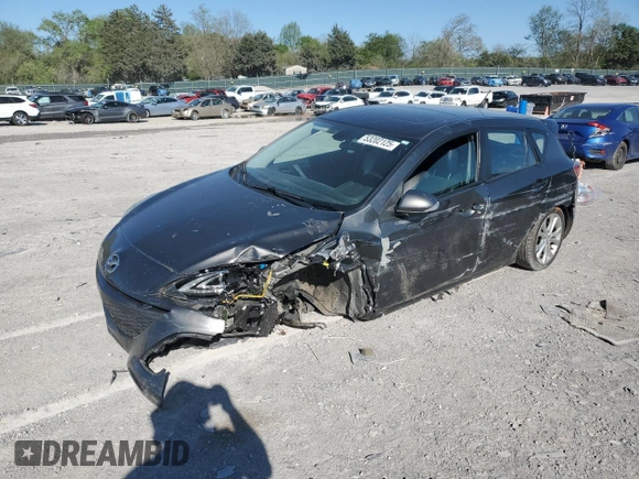 2010 Mazda Mazda3 s Grand Touring with VIN JM1BL1H59A1200442, listed as a Copart auction lot 53202125 with 62,769 mi miles and Salvage Title. Bid and sale history available at carsss.com. Image 1.