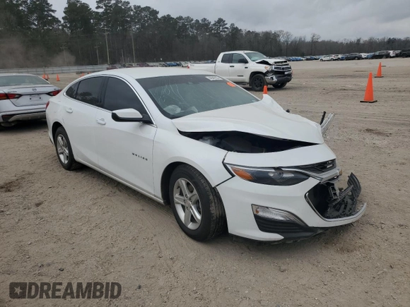 2023 Chevrolet Malibu LS with VIN 1G1ZC5ST9PF149574, listed as a Copart auction lot 44640235 with Not Provided miles and Salvage Title. Bid and sale history available at DreamBid. Image 4.