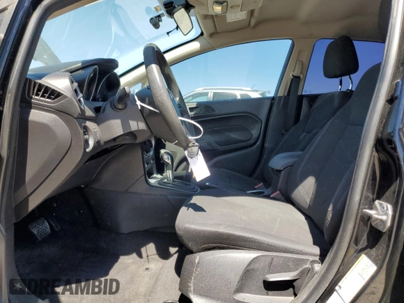 2017 Ford Fiesta SE with VIN 3FADP4BJ9HM110280, listed as a Copart auction lot 50011825 with 88,923 mi miles and Salvage Title. Bid and sale history available at carsss.com. Image 7.