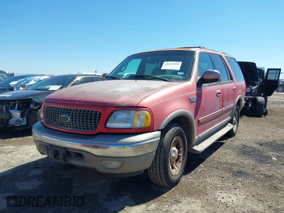 2001 Ford Expedition Eddie Bauer with VIN 1FMRU17W81LB06090, listed as a IAAI auction lot 41631969 with 220,998 mi miles and . Bid and sale history available at DreamBid. Image 2.
