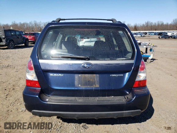 2006 Subaru Forester 2.5 X with VIN JF1SG63686H737695, listed as a Copart auction lot 45998555 with 189,461 mi miles and Salvage Title. Bid and sale history available at carsss.com. Image 6.