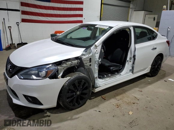 2018 Nissan Sentra SV z VIN 3N1AB7AP1JY337953, wystawiony jako Copart lot #50605925 z przebiegiem 79 252 mil mil oraz Szkoda całkowita • Salvage title. Historia ofert i sprzedaży dostępna na DreamBid. Obrazek 1.