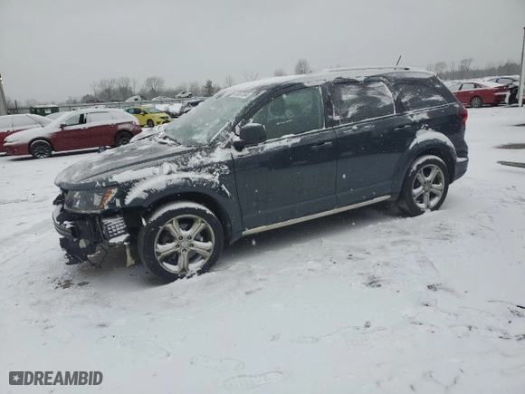 2017 Dodge Journey Crossroad with VIN 3C4PDDGG2HT644384, listed as a Copart auction lot 85057504 with NaN miles and Salvage Title. Bid and sale history available at carsss.com. Image 1.